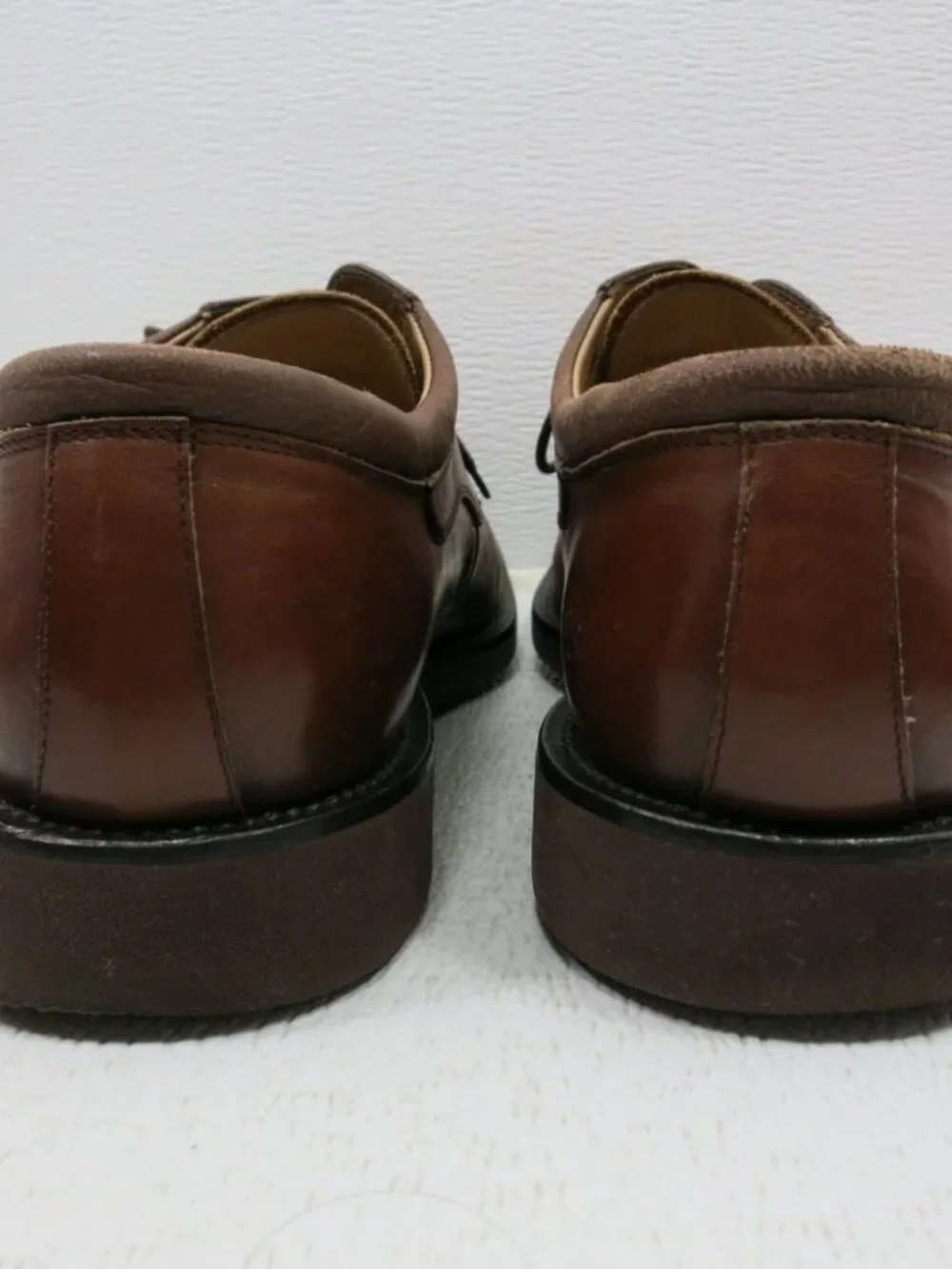 Johnston & Murphy Cellini Oil Tanned Leather Men's Dress Footwear Shoes Sz 9.5 M